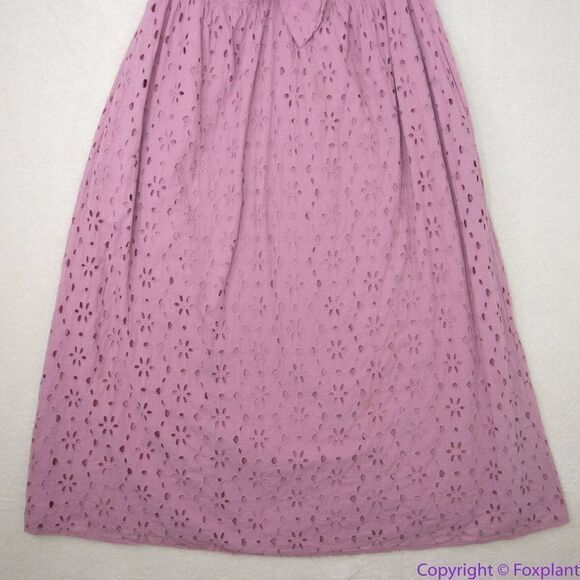 Eloquii Eyelet Tie Front Maxi‎ Dress, 22 - Picture 5 of 16